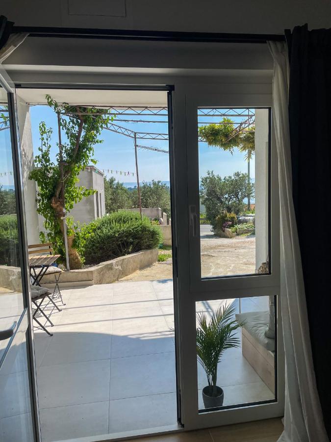 Modern Studio Overlooking Downtown Makarska Eksteriør billede